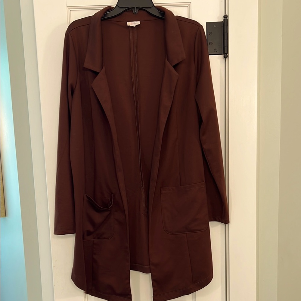Lularoe size large blazer-very good condition